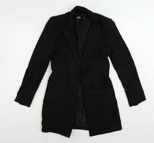 Womens UK Size XS Zara Black Jacket