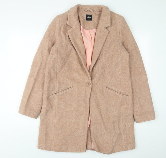 Womens UK Size L Oasis Pink Overcoat