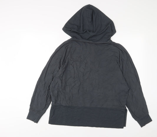 Womens UK Size 12 NEXT Grey Pullover Hoodie