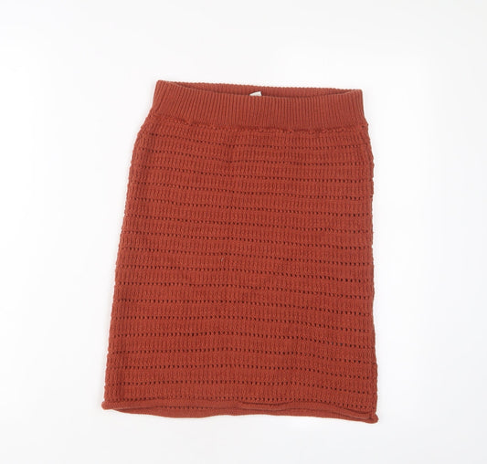 Womens UK Size 6 ASOS A-Line Knit Skirt