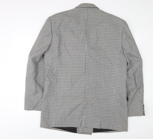 Mens UK Size 42 BHS Regular Grey Suit Jacket