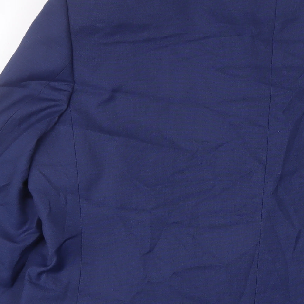 Mens UK Size 40 Marks and Spencer Regular Blue Suit Jacket