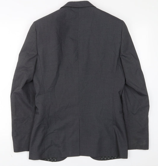 Mens UK Size 36 NEXT Regular Grey Suit Jacket