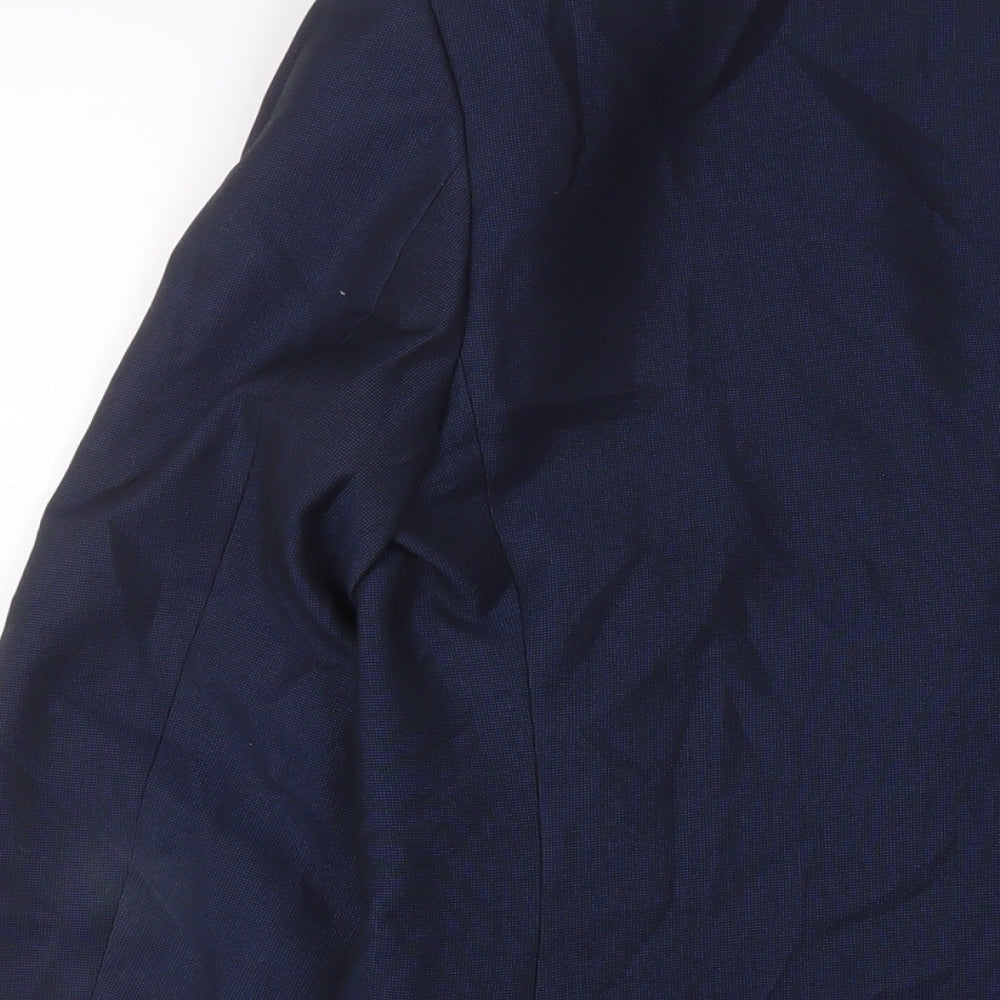 Mens UK Size 38 Ventuno 21 Regular Blue Suit Jacket