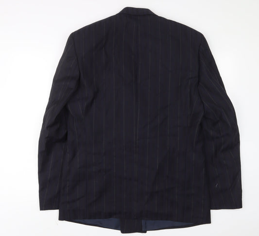 Mens UK Size 42 Van Girls Regular Blue Suit Jacket