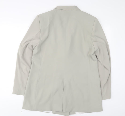 Womens UK Size 16 H&M Green Jacket