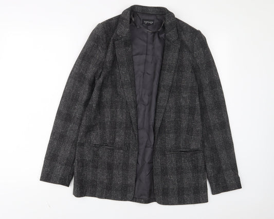 Womens UK Size 8 Topshop Grey Jacket