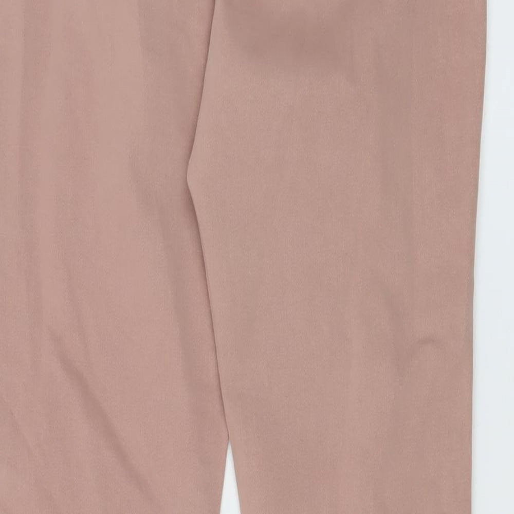 George Womens Pink Cotton Jegging Jeans Size 10 L27 in Regular