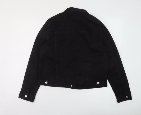 Womens UK Size 2XL Mango Black Jacket
