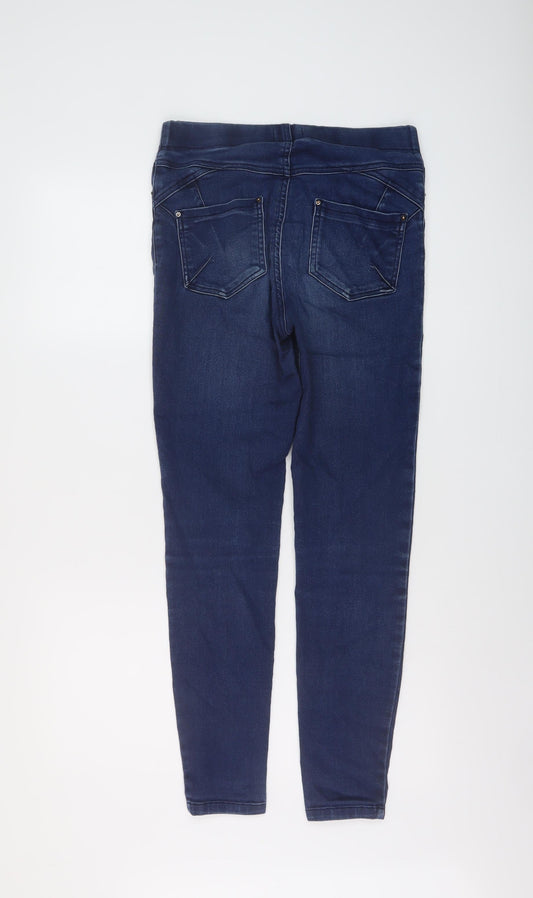 Soon Womens Black Cotton Jegging Jeans Size 10 L28 in Regular