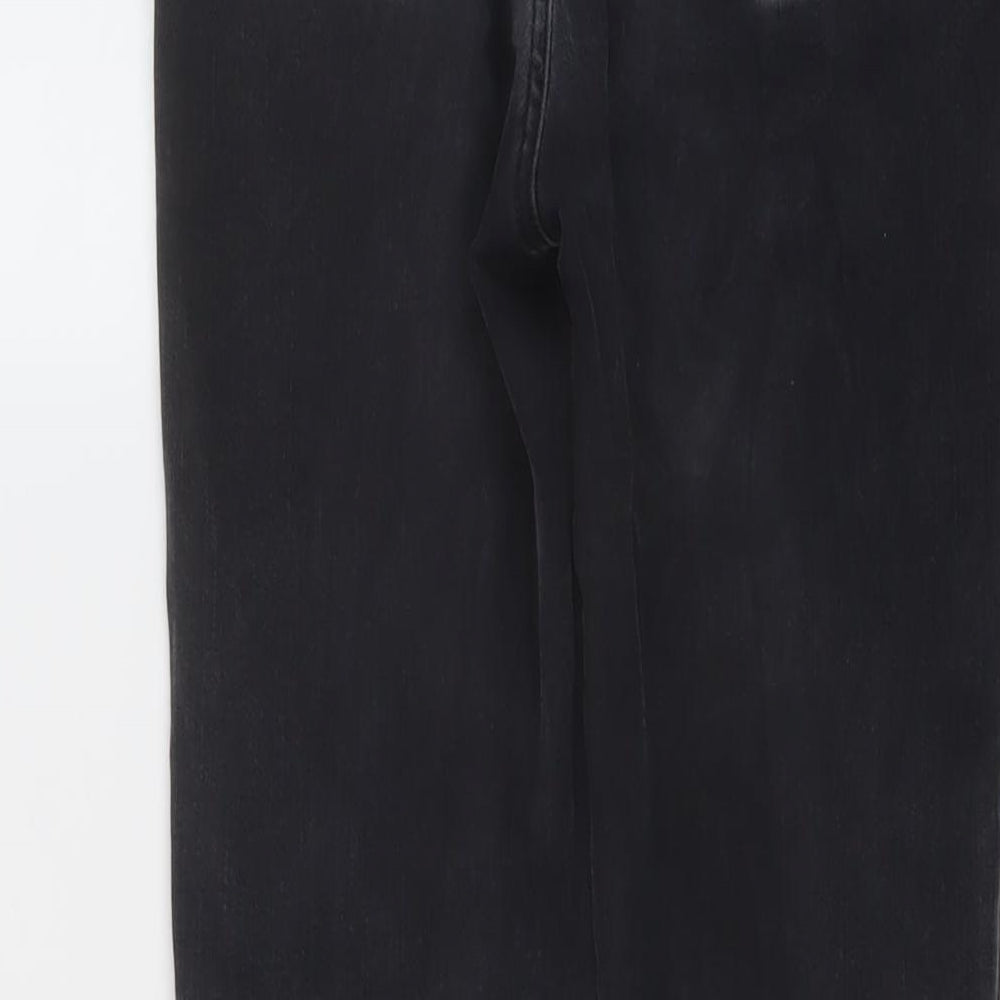 Nexos Womens Grey Cotton Skinny Jeans Size 26 in L28 in Regular Button