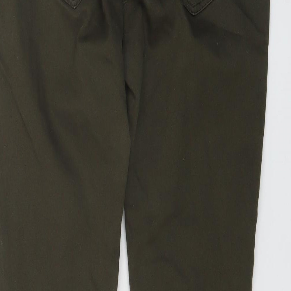 Womens UK Size 12 Marks and Spencer Regular Fit Skinny Green Jeans