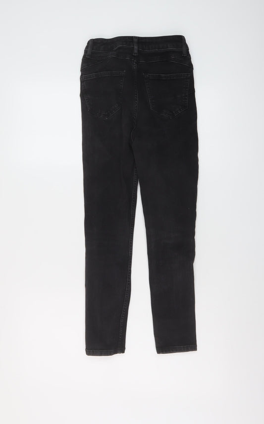 Womens UK Size 6 New Look Regular Fit Skinny Grey Jeans