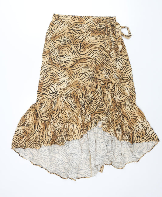 Womens UK Size 10 New Look Wrap Skirt
