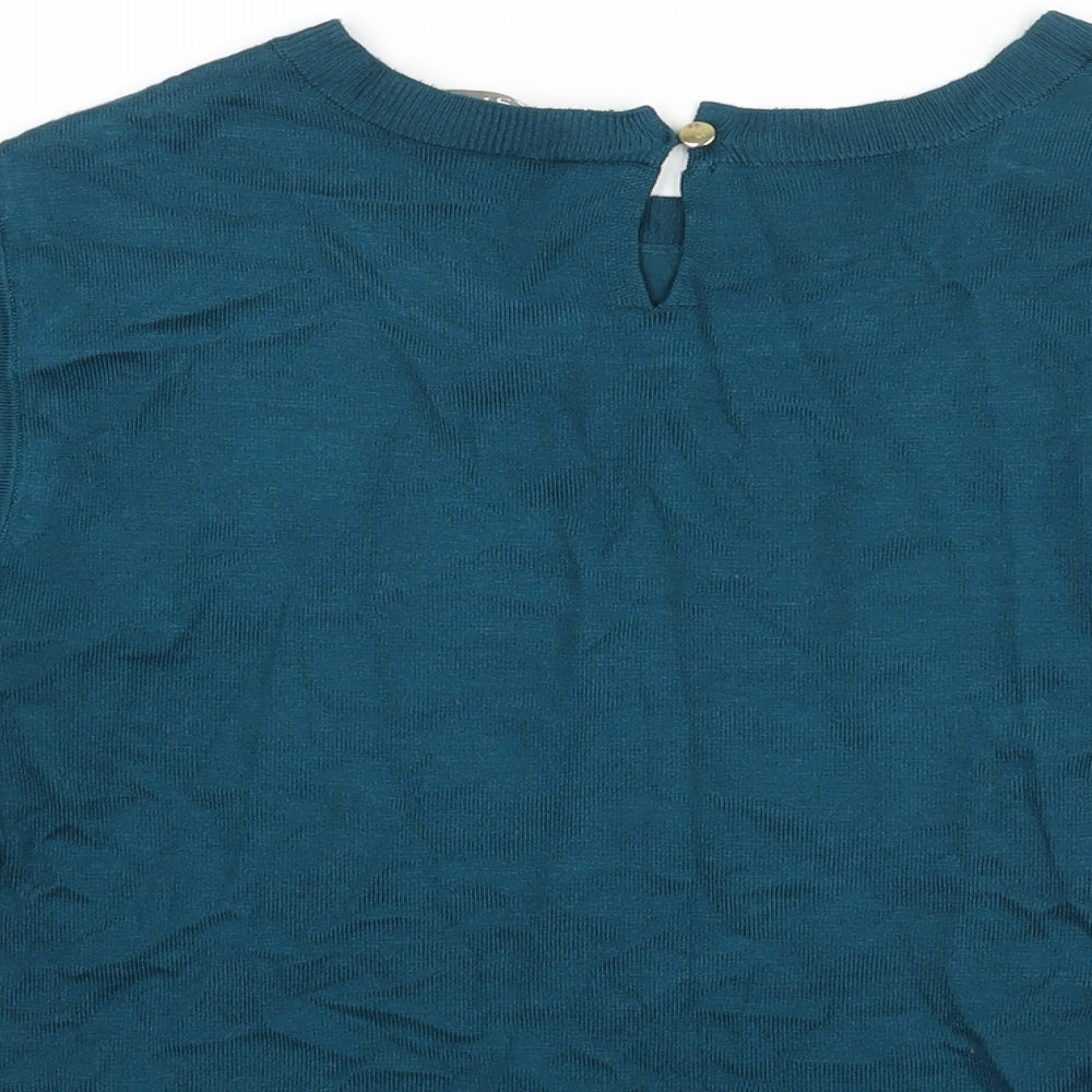 Womens UK Size M Oasis Black Pullover Jumper