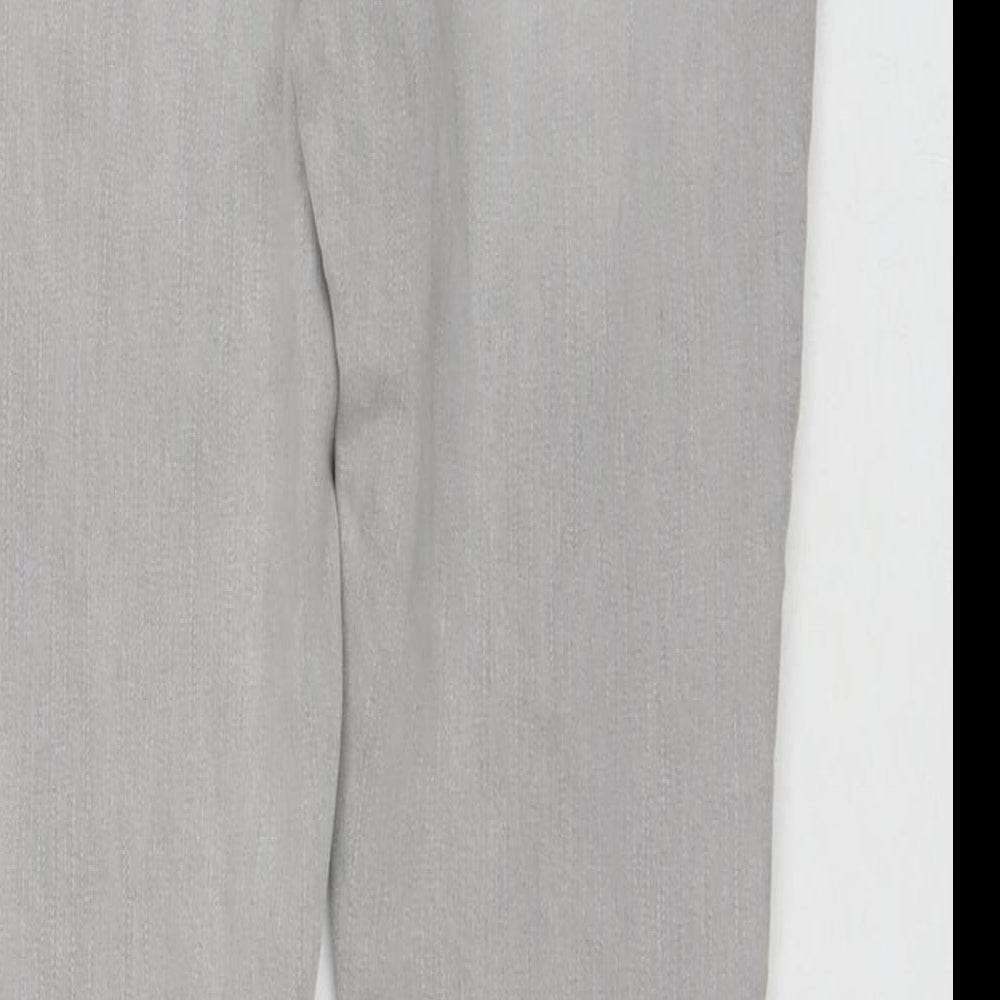 George Womens Gold Cotton Skinny Jeans Size 10 L28 in Regular Zip