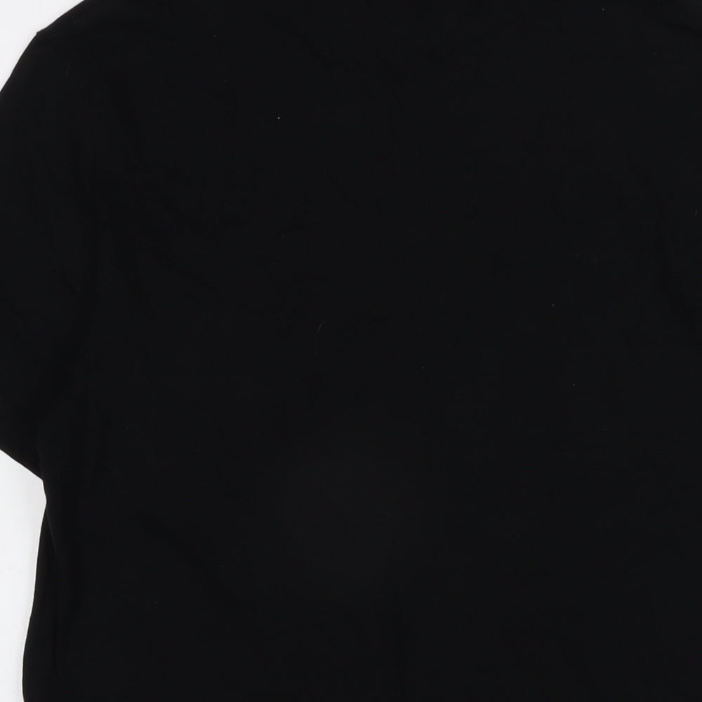 Mens UK Size S ASOS Black T-Shirt