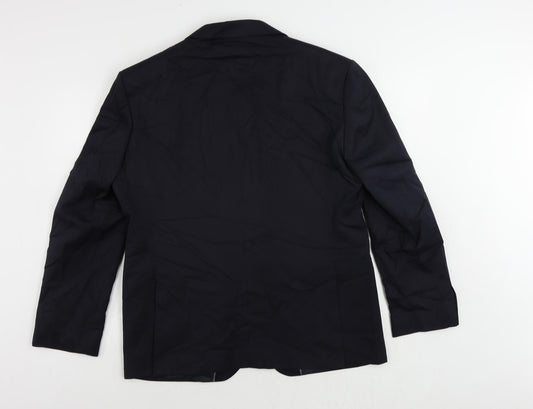 Mens UK Size 42 Marks and Spencer Regular Blue Suit Jacket