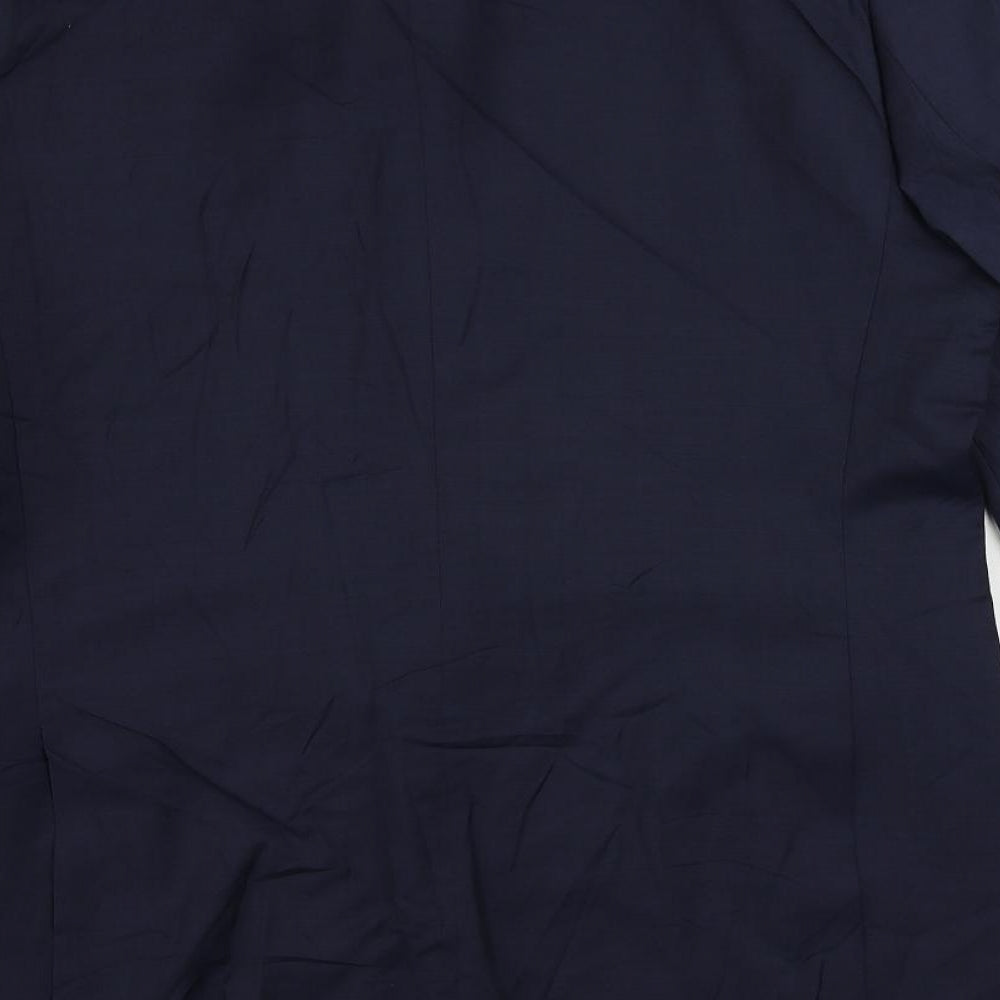 Mens UK Size 42 Marks and Spencer Regular Blue Suit Jacket
