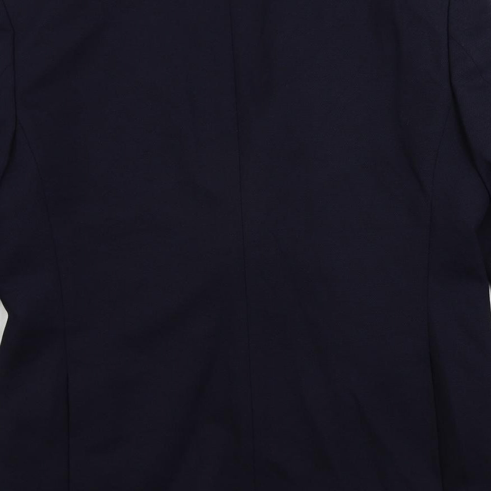 Mens UK Size 40 Marks and Spencer Regular Blue Suit Jacket