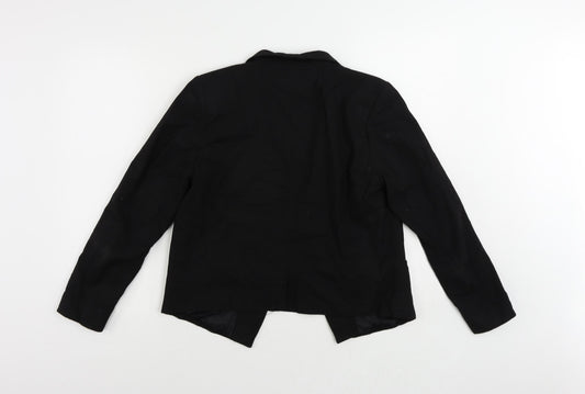 Womens UK Size 12 H&M Black Jacket