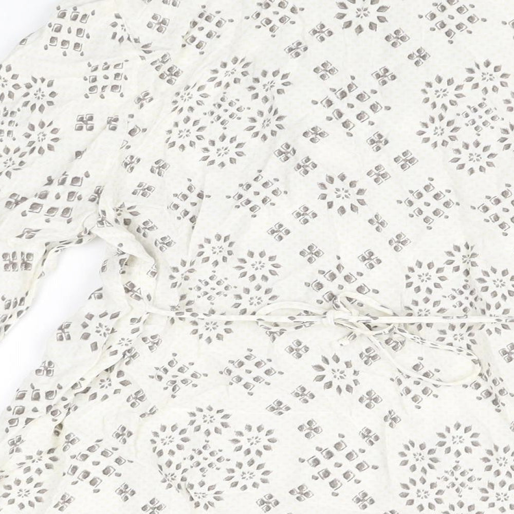 Womens UK Size 8 Per Una Ivory Basic Blouse