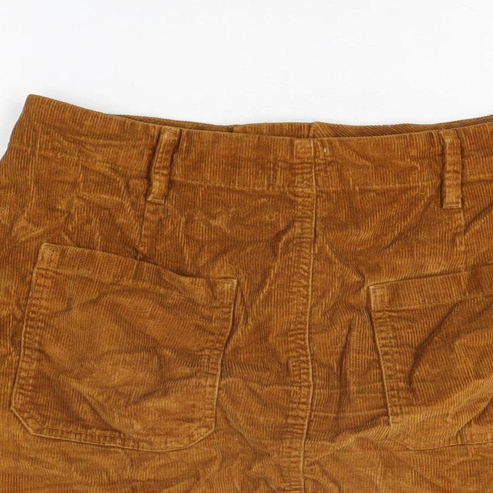 Womens UK Size L Urban Outfitters Mini Corduroy Skirt