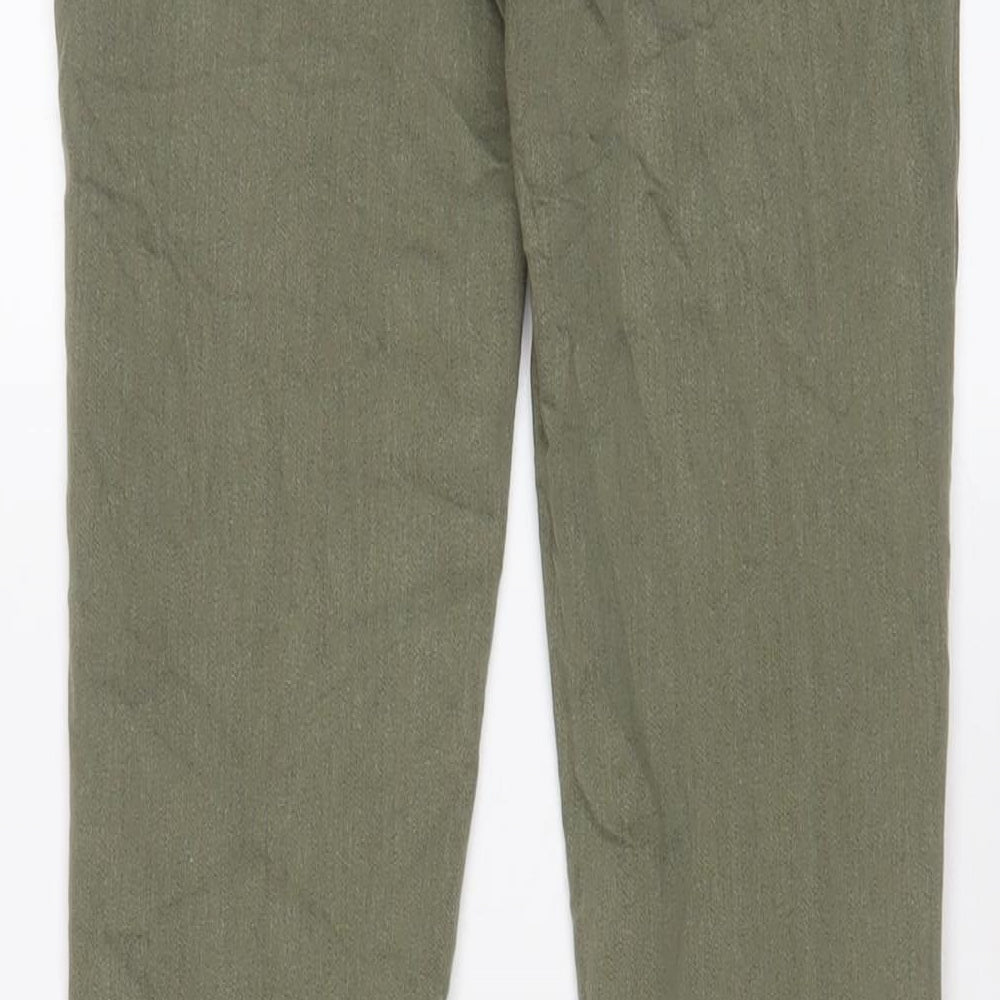 Womens UK Size 8 Marks and Spencer Regular Fit Skinny Green Jeans