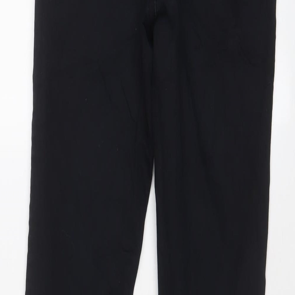 ASOS Womens Black Cotton Skinny Jeans Size 6 L30 in Regular Zip