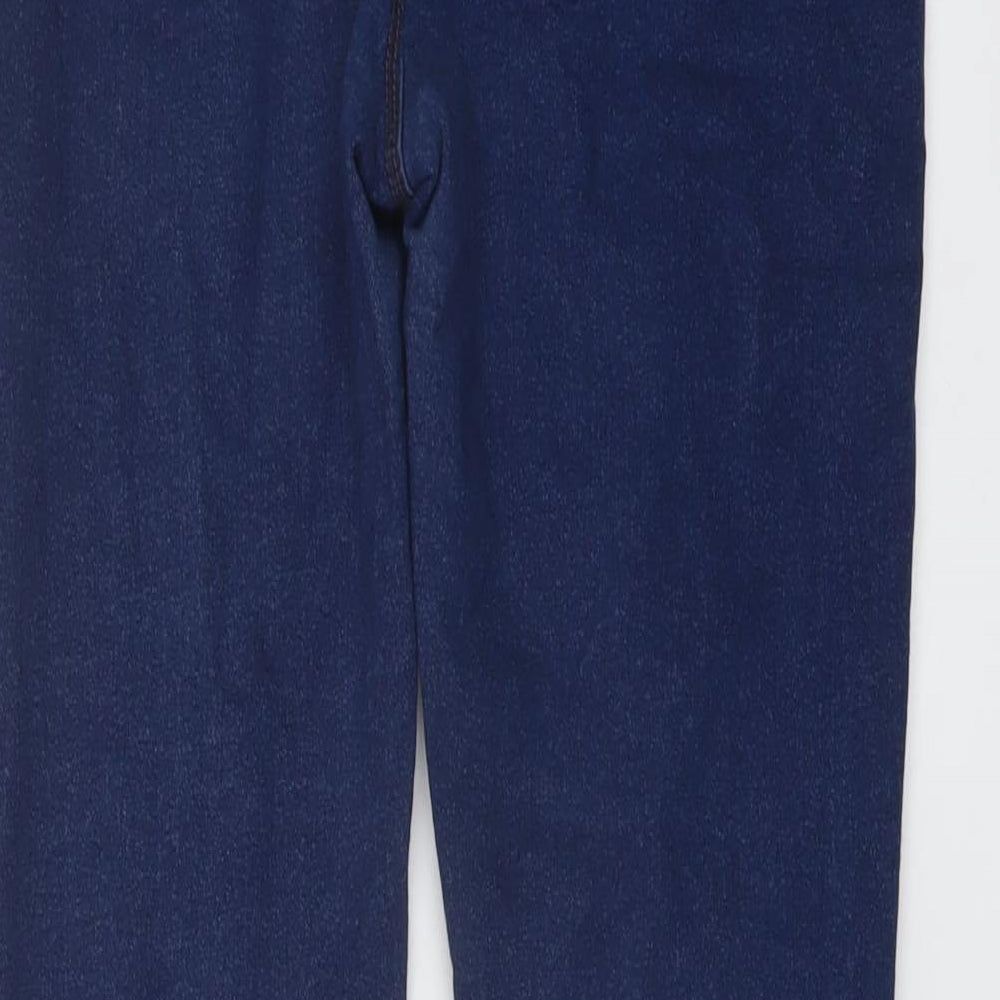 Denim & Co. Womens Blue Cotton Jegging Jeans Size 14 L31 in Regular