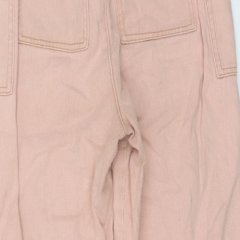 Urban Outfitters Womens Pink Cotton Mom Jeans Size S L25 in Regular Button