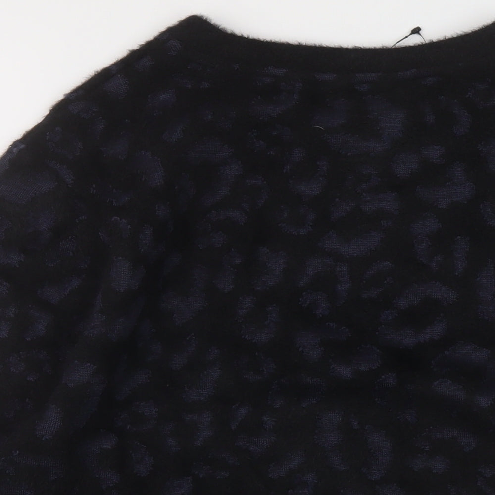 Womens UK Size S Marks and Spencer Black Pullover Jumper