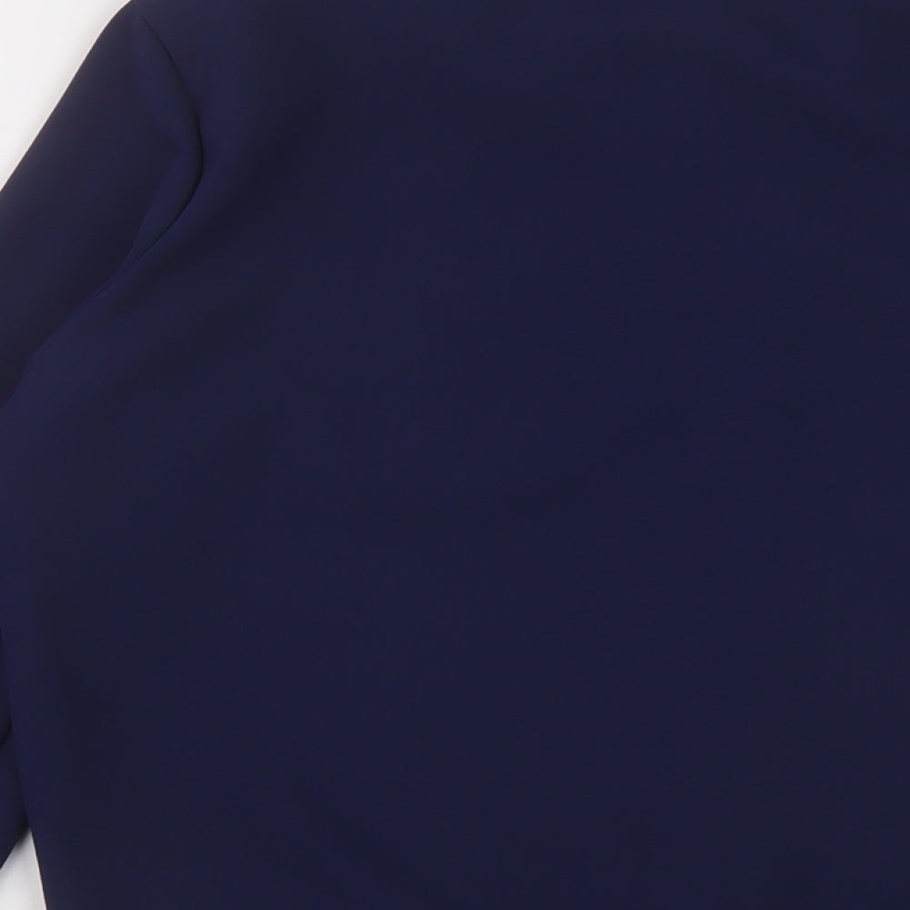 Womens UK Size 10 Select Blue Bomber Jacket