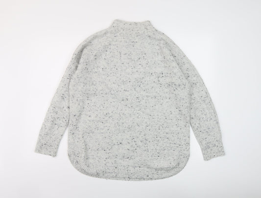 Womens UK Size S Wallis Grey Pullover Jumper