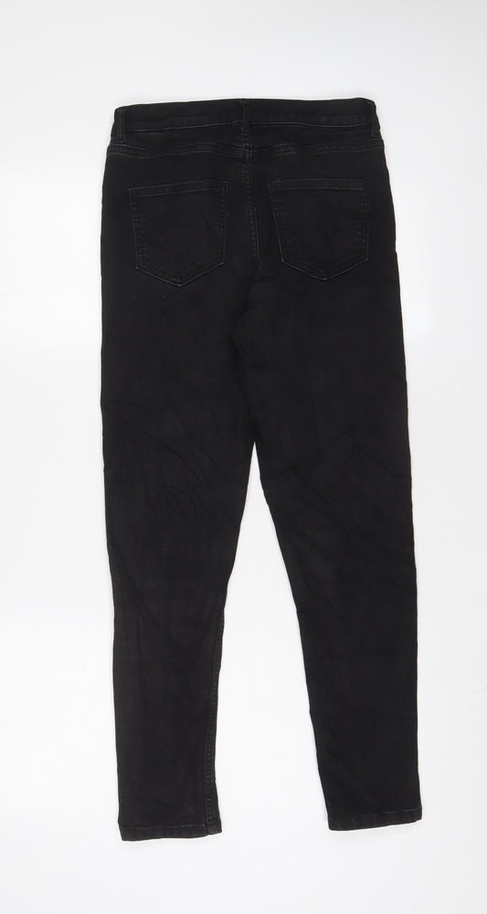 Womens UK Size 8 Marks and Spencer Regular Fit Skinny Black Jeans