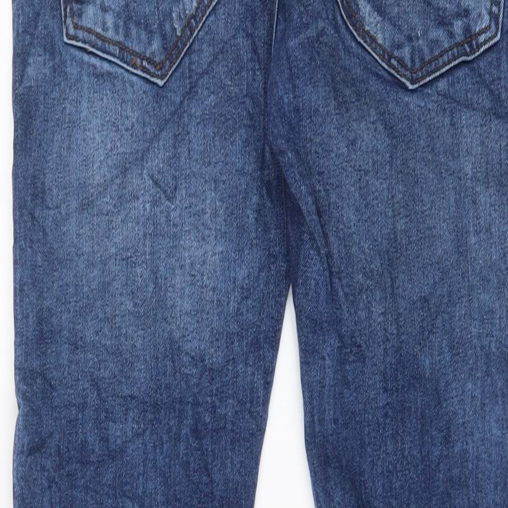 Denim & Co. Mens Blue Cotton Skinny Jeans Size 32 in L30 in Regular Button