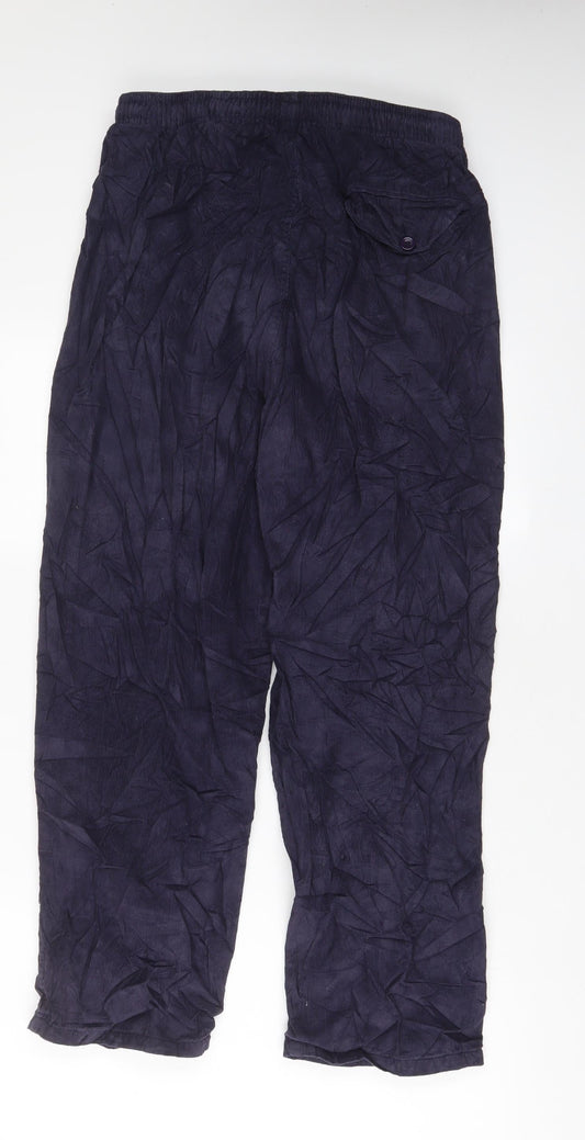Mens UK Size 32 in Chums Regular Fit Blue Trousers