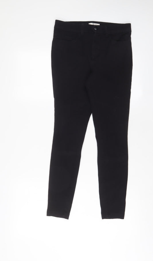 Womens UK Size 8 TU Regular Fit Skinny Black Jeans