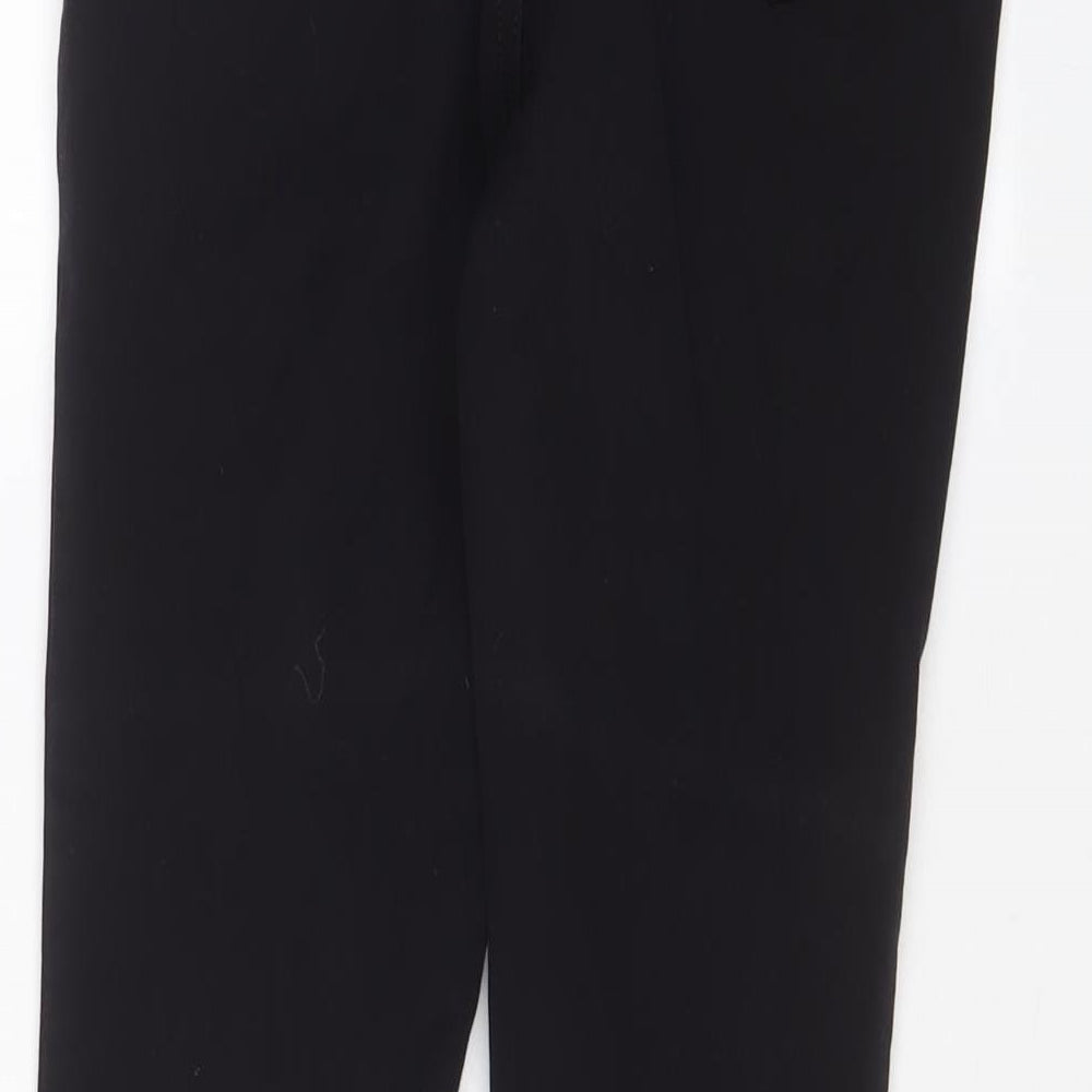 TU Womens Black Cotton Skinny Jeans Size 8 L26 in Regular Zip