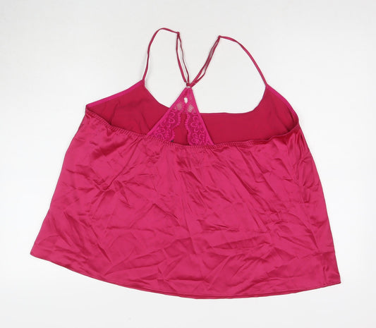 Womens UK Size L Marks and Spencer Purple Camisole Tank