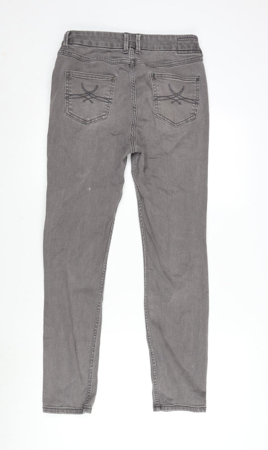 Womens UK Size 10 Marks and Spencer Regular Fit Skinny Grey Jeans