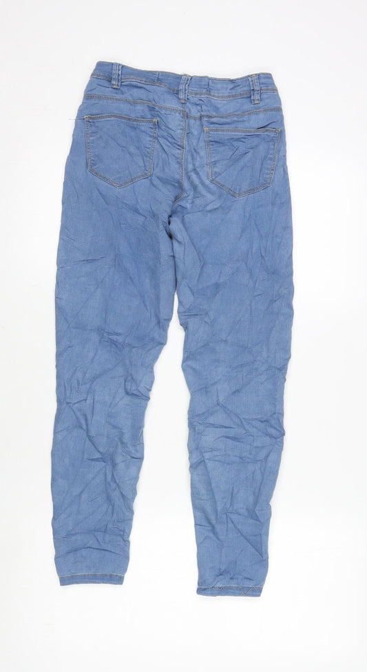 Womens UK Size 6 Denim & Co. Regular Fit Straight Blue Jeans