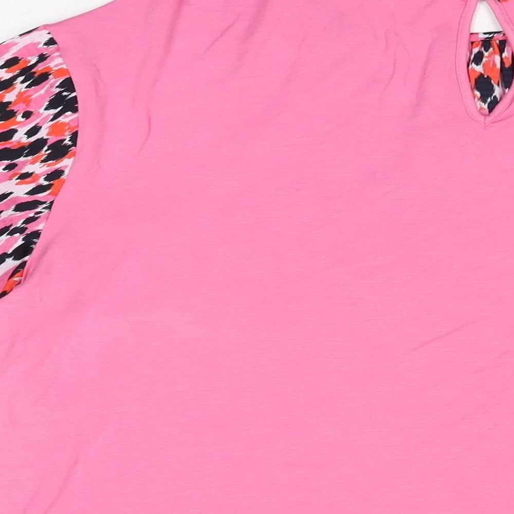 Womens UK Size 8 Marks and Spencer Pink Basic Blouse