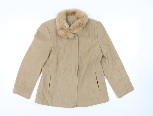 Womens UK Size 12 Principles Beige Jacket