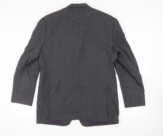 Mens UK Size 42 Marks and Spencer Regular Grey Suit Jacket