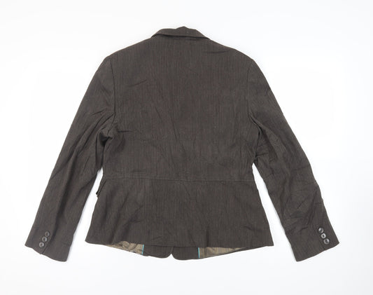 Womens UK Size 16 Debenhams Brown Jacket