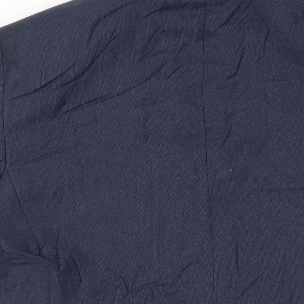 Mens UK Size 38 Marks and Spencer Regular Blue Suit Jacket