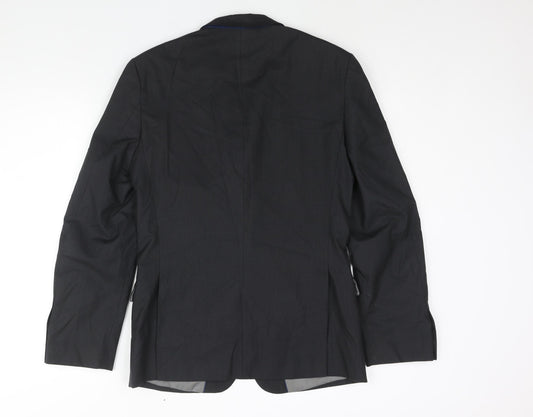 Mens UK Size 36 Burton Regular Grey Suit Jacket