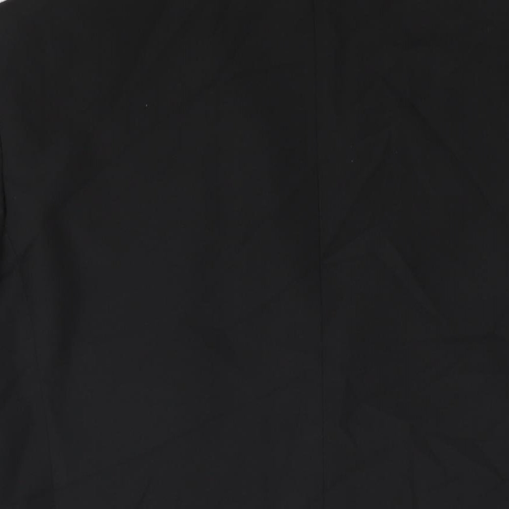 Mens UK Size 40 Marks and Spencer Regular Black Suit Tuxedo