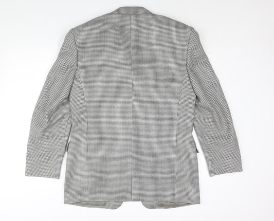 Mens UK Size 42 Canali Regular Grey Suit Jacket